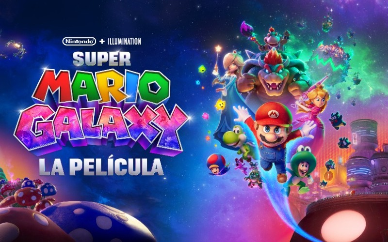 "The Super Mario Galaxy Movie" supera los US$ 1.000 millones en taquilla
