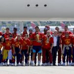 Los campeones ya están en Casa: La Roja aterriza en España