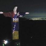 Cristo Redentor de Río de Janeiro se ilumina en homenaje a las víctimas en Venezuela